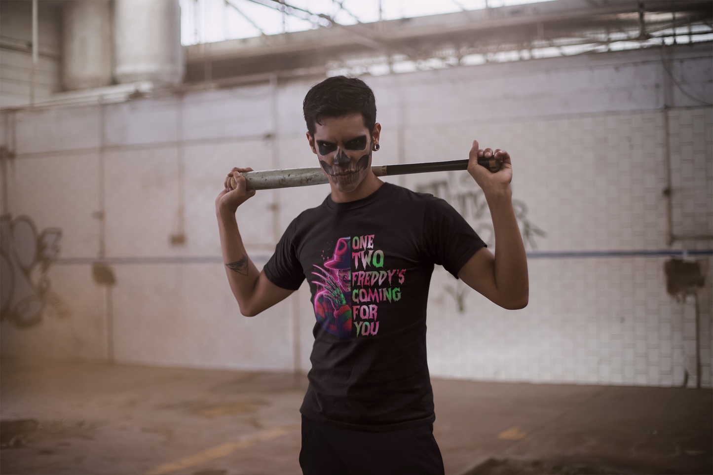 Horror Meets Fitness Tee, Multiple Options