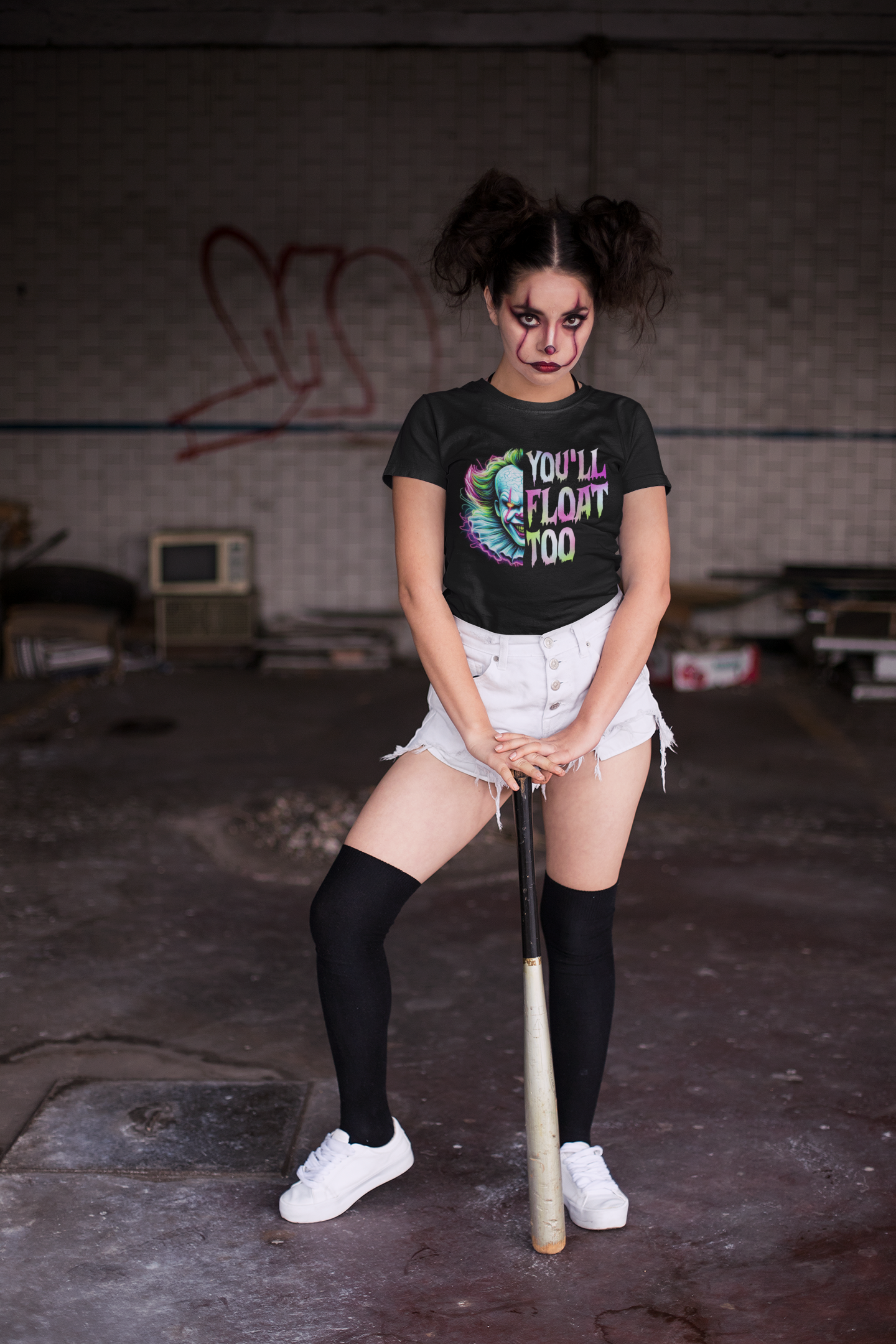 Horror Meets Fitness Tee, Multiple Options
