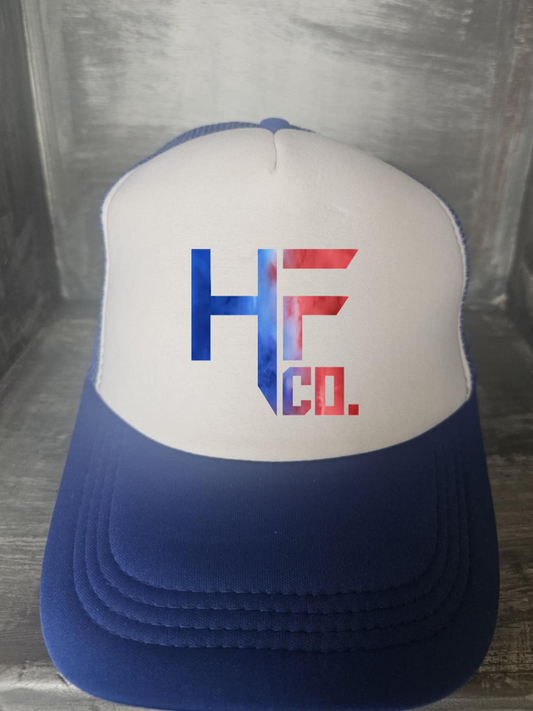 Hero Fit Co. Branded Trucker Hat RWB