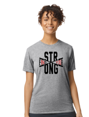 Find Your Strong Unisex Performance Tee