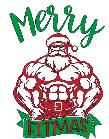 Merry Fitmas Sleeveless Quick Dry Hoodie Unisex