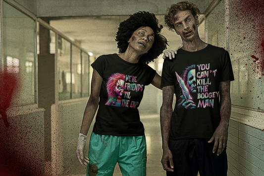 Horror Meets Fitness Tee, Multiple Options